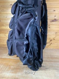 Wilson Cart Golf Bag Black With 5-way Dividers & Rain Cover