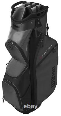 Wilson Feather 2025 Grey Black Cart Golf Bag