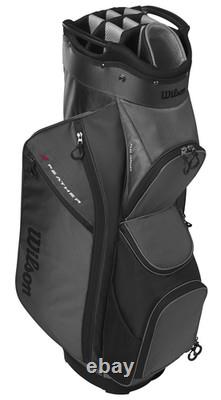 Wilson Feather 2025 Grey Black Cart Golf Bag