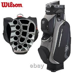 Wilson I Lock III Golf Trolley Cart Bag Black/Grey/White NEW! 2020 Model