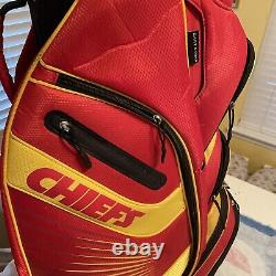 Wilson Kansas City Chiefs NFL Golf Cart Bag Great Bag NICE