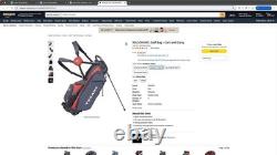 Wilson NFL Golf Bag Carry, Houston, Red. (Save 37%)