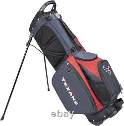 Wilson NFL Golf Bag Carry, Houston, Red. (Save 37%)