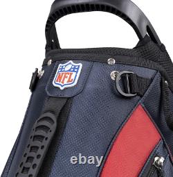 Wilson NFL Golf Bag Carry, Houston, Red. (Save 37%)