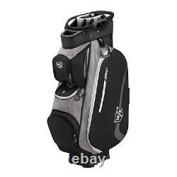 Wilson New Golf Cart Bag XTRA CART BAG BLACK/GREY/WHITE 2023