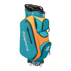 Wilson New NFL Golf Cart Bag Miami Dolphins 2023