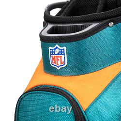Wilson New NFL Golf Cart Bag Miami Dolphins 2023