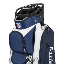 Wilson New NFL Golf Cart Bag New England Patriots 2023