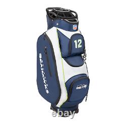 Wilson New NFL Golf Cart Bag Seattle Seahawks 2023