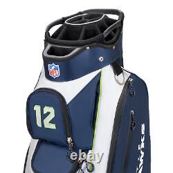 Wilson New NFL Golf Cart Bag Seattle Seahawks 2023