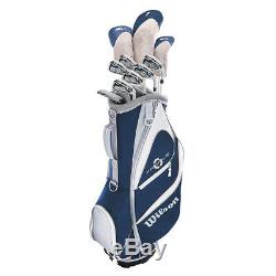 Wilson Profile XD Women's Right Handed Complete Petite Golf Club Set with Cart Bag