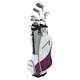 Wilson Ultra Women's Right-handed Golf Club Set With Cart Bag, Plum (open Box)