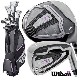 Wilson X31 Ladies Complete Golf Set +deluxe Golf Cart Bag / New 2020 Model