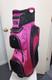 Women's Golf Cart Bag 14 Way Divider Naples Bay Cmax Lightweight Black Pink