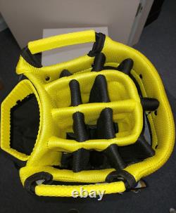 Womens Golf Cart Bag 14 Way Divider Naples Bay Lightweight Blue Yellow Geometric