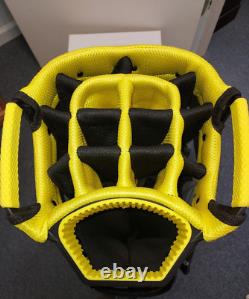 Womens Golf Cart Bag 14 Way Divider Naples Bay Lightweight Blue Yellow Geometric