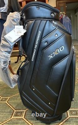 XXIO Lightweight Caddy Bag Black 4-Way Divide Single Strap Golf Bag NEW