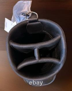 XXIO Lightweight Caddy Bag Black 4-Way Divide Single Strap Golf Bag NEW