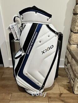 XXIO NEW never used Cart bag, With tags, white, 4 way with rain cover