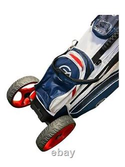 Zero Friction Red White & Blue Wheel Cart Bag