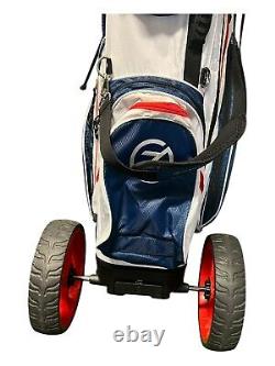 Zero Friction Red White & Blue Wheel Cart Bag