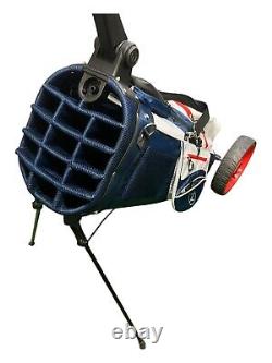 Zero Friction Red White & Blue Wheel Cart Bag