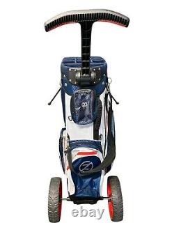 Zero Friction Red White & Blue Wheel Cart Bag