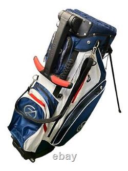 Zero Friction Red White & Blue Wheel Cart Bag