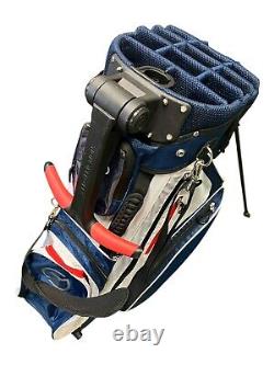 Zero Friction Red White & Blue Wheel Cart Bag