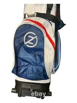 Zero Friction Red White & Blue Wheel Cart Bag