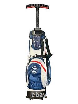 Zero Friction Red White & Blue Wheel Cart Bag