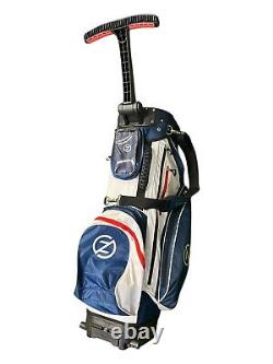 Zero Friction Red White & Blue Wheel Cart Bag