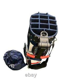 Zero Friction Red White & Blue Wheel Cart Bag